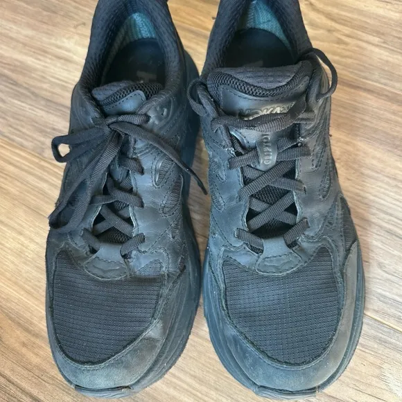 Hoka One One Clifton L GORE-TEX Black Unisex Shoes Men’s  8.5 Womens 9.5