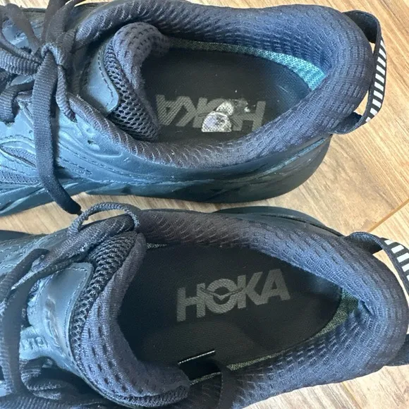 Hoka One One Clifton L GORE-TEX Black Unisex Shoes Men’s  8.5 Womens 9.5