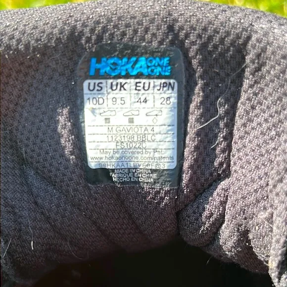 HOKA One One Gaviota 4 Athletic Shoes SZ 10D US