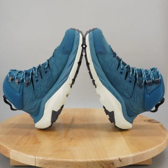 Hoka One One Kaha 2 GTX Mid Womens Size 9 Shoes Blue Coral Hiking Trail NEW