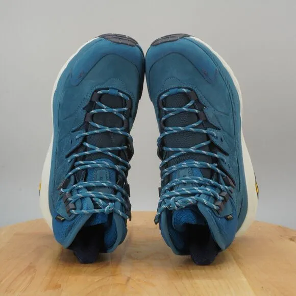 Hoka One One Kaha 2 GTX Mid Womens Size 9 Shoes Blue Coral Hiking Trail NEW