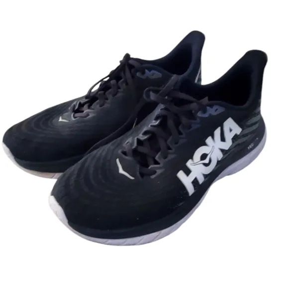 Hoka One One Mach 5 Black Running Men's Shoes. Sz.11.5