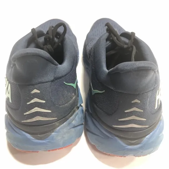 Hoka One One Men’s Clifton 8, Blue Running Shoes, Size 11.5D