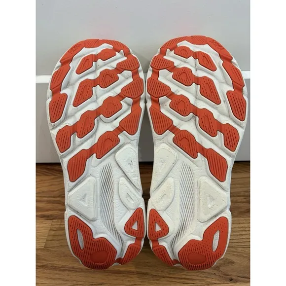 Hoka One One Men's Clifton 9 Passion Fruit Maize Running Shoes Sneakers Size 14