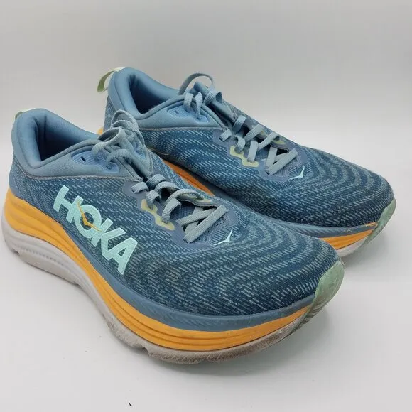 Hoka One One Running Shoes Gaviota 5 Mens 9.5D Shadow Dusk Gaviota 1127929 SSK