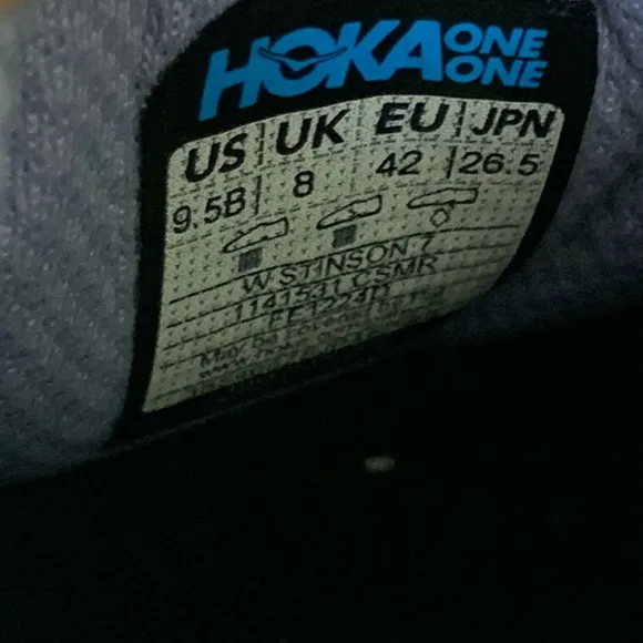 Hoka Stinson ATR 7 Running Shoes for Ladies - Cosmic Sky/Meteor - 9.5