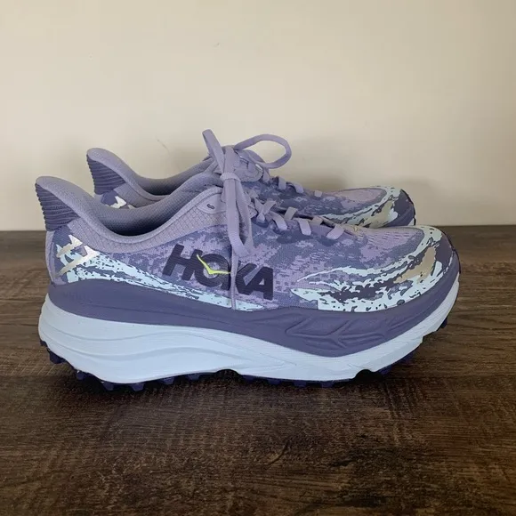 Hoka Stinson ATR 7 Running Shoes for Ladies - Cosmic Sky/Meteor - 9.5