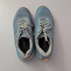 Hoka Women's Blue Running Bondi 7 Shoes US 9