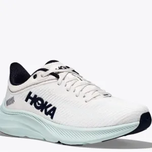 HOKA Women’s Gaviota 5 White and Blue Running Shoes