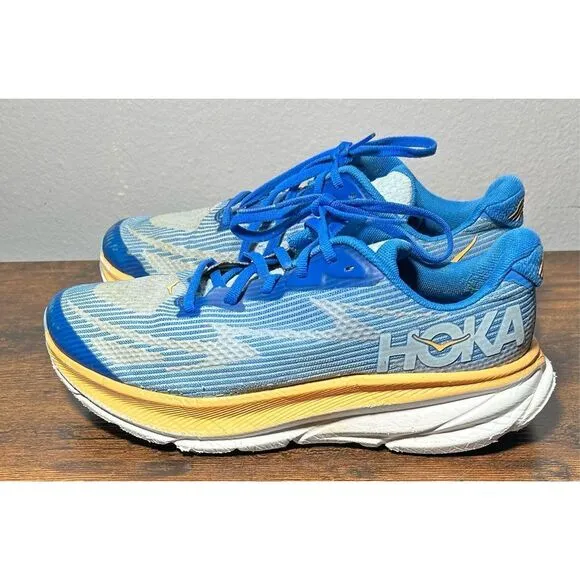 HOKA Clifton 9 Youth Running Active Shoes Sneakers 1131170 CSAA Kids - Sz 7 MD
