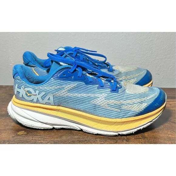 HOKA Clifton 9 Youth Running Active Shoes Sneakers 1131170 CSAA Kids - Sz 7 MD