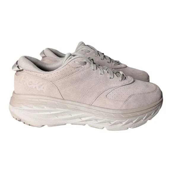 HOKA ONE ONE Bondi L Suede Running Shoes Size 11.5
