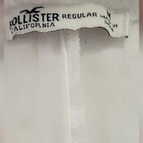 Hollister - White Eyelet Dress