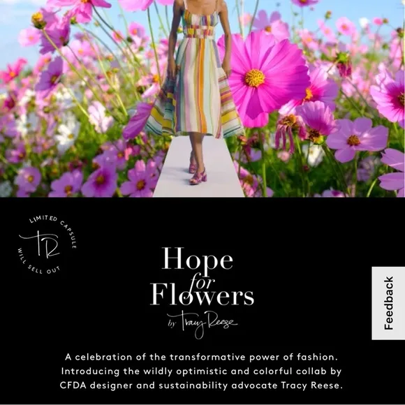 Hope For Flowers by TRACY REESE xNaturalizer Firecracker Sandals