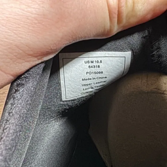 Huckberry‎ All Weather Vibram Chore Duck Boots Mens 10.5M Black Leather Slip On