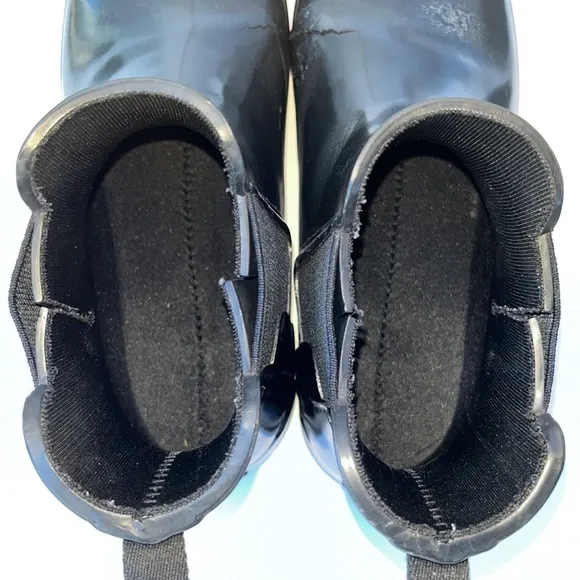 Hunter Original Refined Chelsea Waterproof Rain Boot ~ in Black (Read ~)