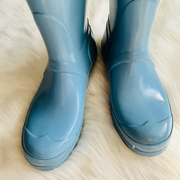 Hunter Original Tall Boots in Pale Blue