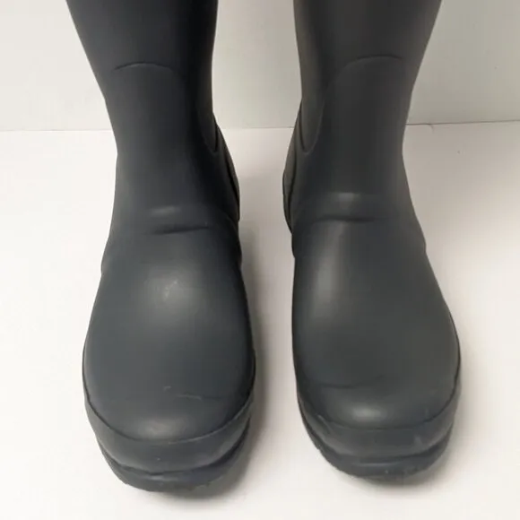 Hunter Original Tall Waterproof Rain Boots, Slate, Women's 6 M