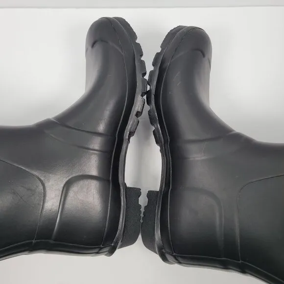 Hunter Original Women's Black Tall Rain Rubber Boots US Size 9
