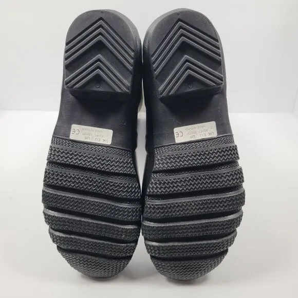 Hunter Original Women's Black Tall Rain Rubber Boots US Size 9