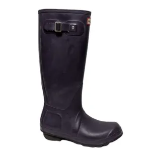 HUNTER Original Tall Rain Boots Aubergine Purple 7