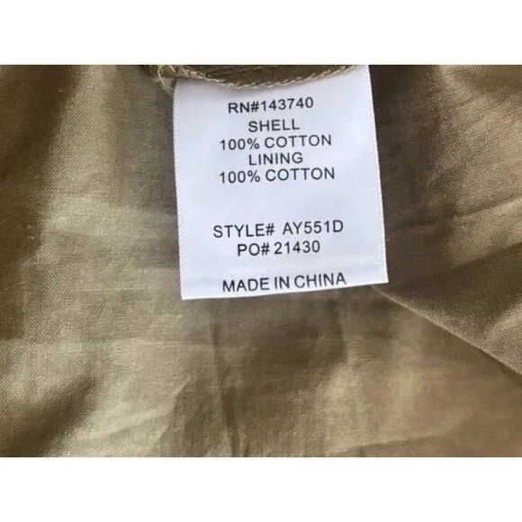 Hyacinth House Moss Printed Russell Mini Olive Dress Tuckernuck NWT Xsmall