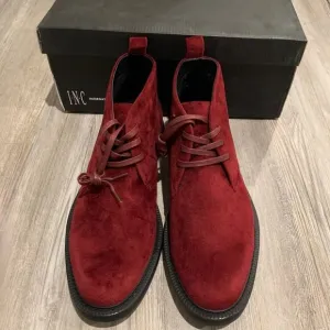 International Concepts Men's Salem Velvet Chukka Boots-8M
