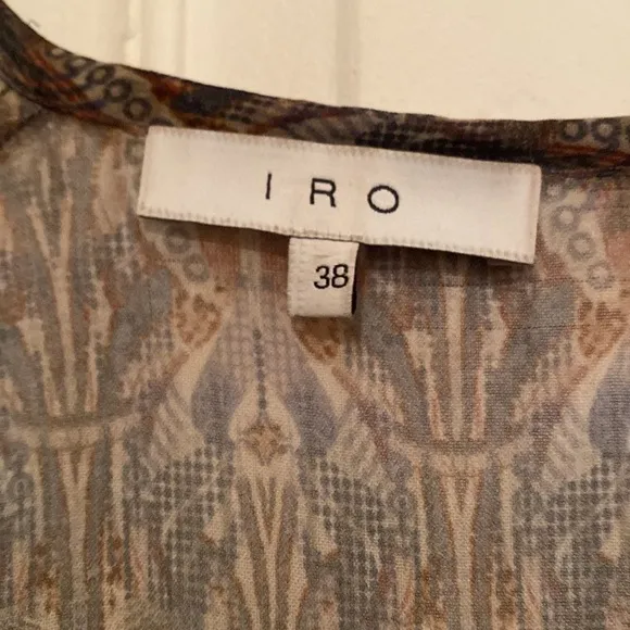 IRO Woman Lyz Print Mini Dress in size 38/ 16W