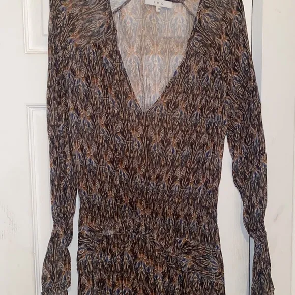 IRO Woman Lyz Print Mini Dress in size 38/ 16W