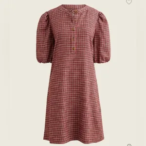 J. Crew Popover dress in brushed flannel