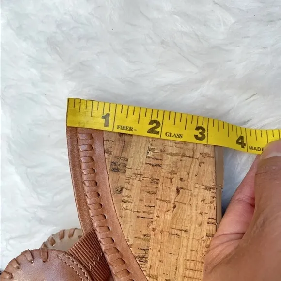 Jack Rogers Lauren Mid Cork Wedge Slip on Sandals