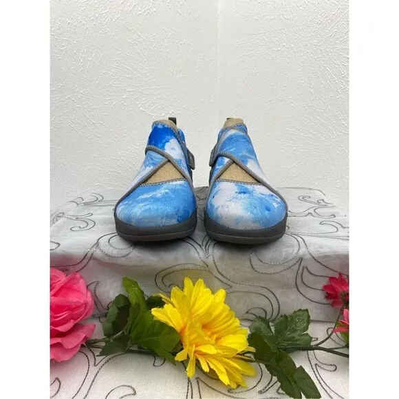 Jambu Women’s Millie Eco Vegan Casual Walking Shoes/Blue/Size 7.5