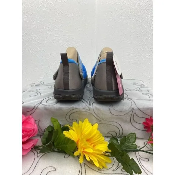 Jambu Women’s Millie Eco Vegan Casual Walking Shoes/Blue/Size 7.5