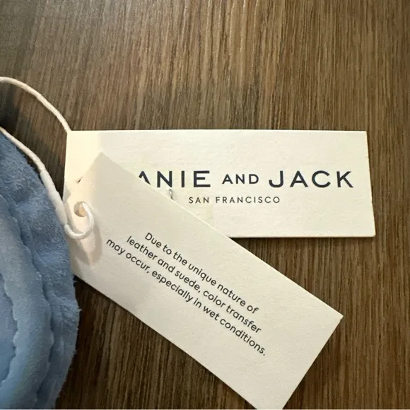 Janie and Jack NWT Suede Driving Shoes Boys Size 5  Bluen Away