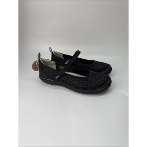 JBU JAMBU Granada Mary Jane Memory Foam Vegan Shoes Women's Size 7 M Black
