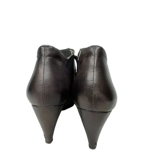 Jeffrey Campbell Ibiza ‘Paulo’ Gray Ankle Booties Size 8.5