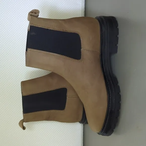 Jenni Kayne Brooklyn Lug Boots size 39 Laurel Brown Tan