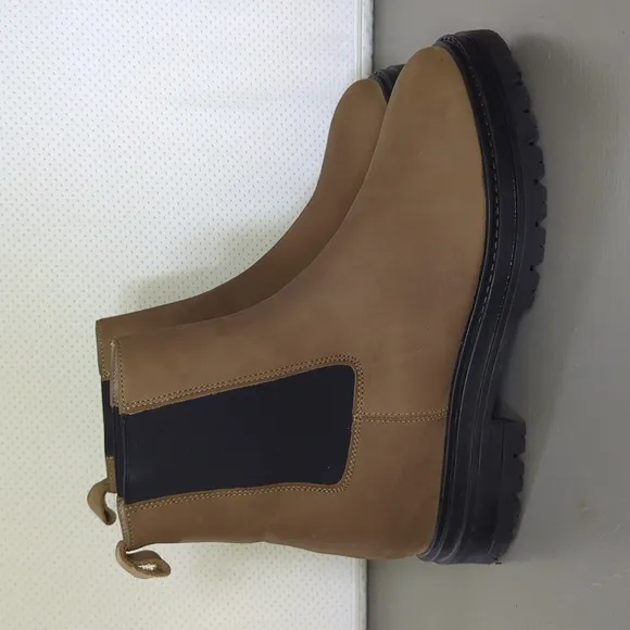 Jenni Kayne Brooklyn Lug Boots size 39 Laurel Brown Tan