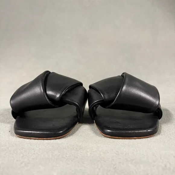 Jenni Kayne Dani Slide Sandals Size 40 Black Women’s Spring Vacation Sandalias