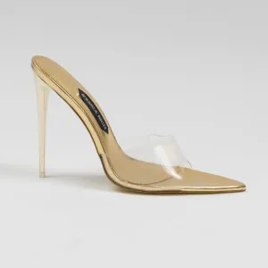Jessica Rich Racy Sandals Defect (scratch on the sole) Gold Size 41 240262