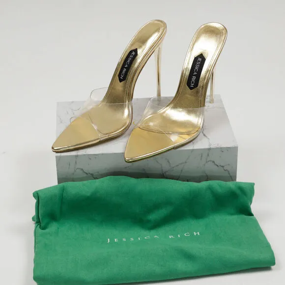 Jessica Rich Racy Sandals Defect (scratch on the sole) Gold Size 41 240262