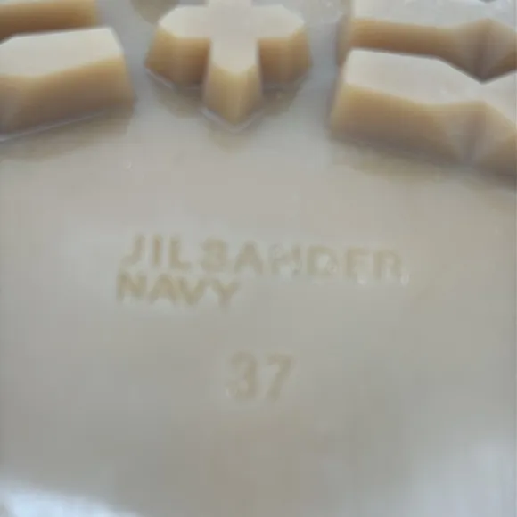 JIL SANDER NAVY - NWOT Women's Tan genuine leather flat slip on Sandals size 7