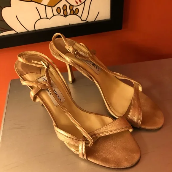 Jimmy choos size 37.5 sandals 🚀*
