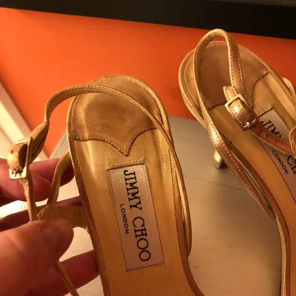 Jimmy choos size 37.5 sandals 🚀*