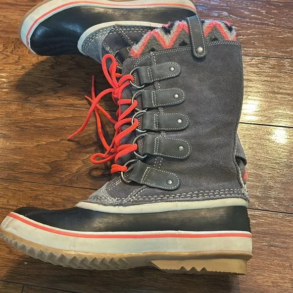 Joan of Arctic Knit II Neon Waterproof Insulated Tall Boots Line…