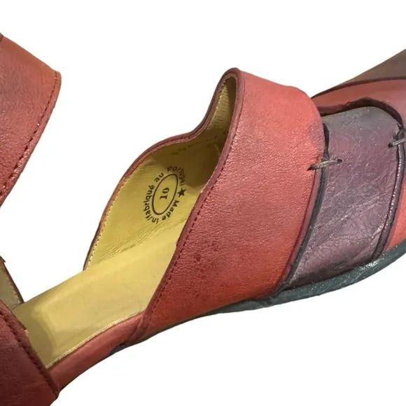 John Fluevog Women’s RARE ALISONSEXY SKULL-BUCKLED MARY JANE Shoes Size 10
