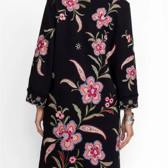 Johnny Was Libbi French Terry Kimono Coat NWT