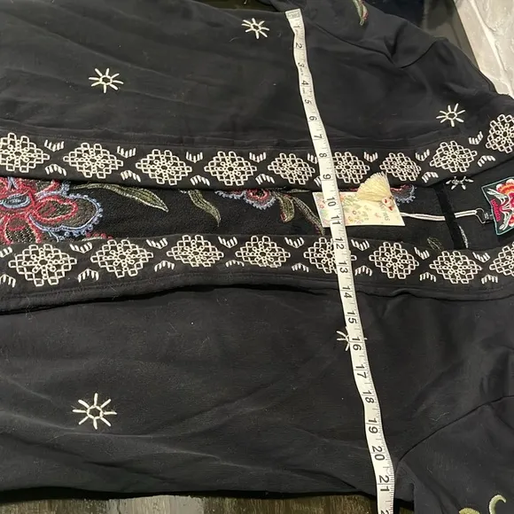 Johnny Was Libbi French Terry Kimono Coat NWT