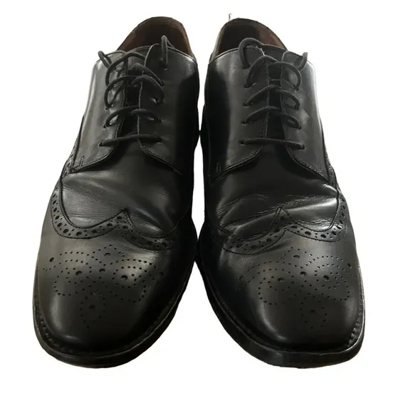 Johnston &amp; Murphy Crown Aristocraft Black Dress Shoes size 12