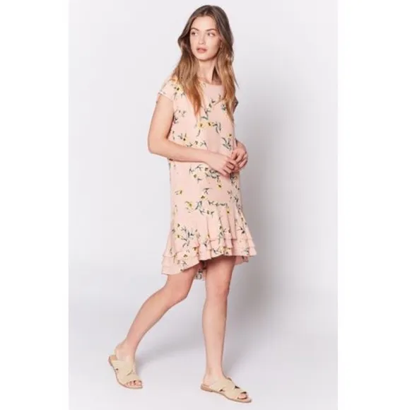 JOIE Coreen silk dress floral